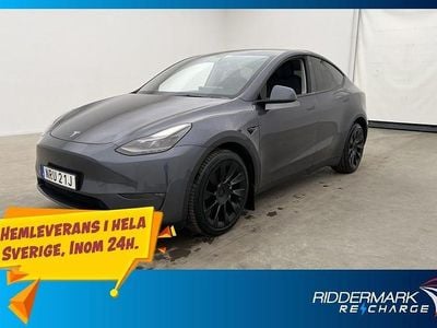 Begagnad Tesla Model Y Long Range AWD 378 kW (514 HK) 2021 Grå SUV