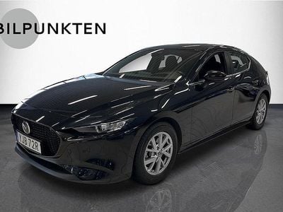 Begagnad Mazda 3 Sky 150 HK (110 kW) 2022 Svartmetallic Halvkombi