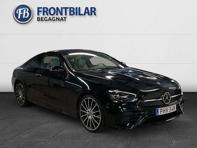 Begagnad Mercedes E200 AMG line 198 HK (145 kW) 2022 Grön Sportkupé