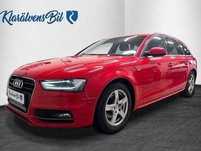 Begagnad Audi A4 S-Line 177 HK (130 kW) 2014 Röd Kombi