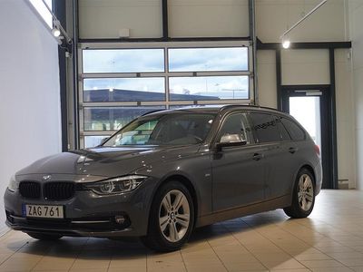 Mineralgrå Begagnad 2017 BMW 318 Sport Line Kombi | 214 800 kr (Dyr)