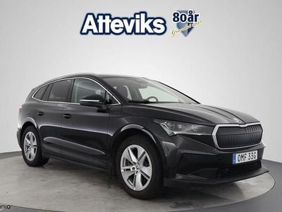 Svart Begagnad 2022 Skoda Enyaq iV SUV | 354 900 kr (Bra pris)