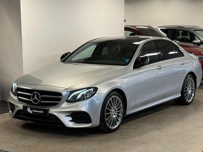 Begagnad Mercedes E220 AMG line 194 HK (142 kW) 2016 Silver Sedan