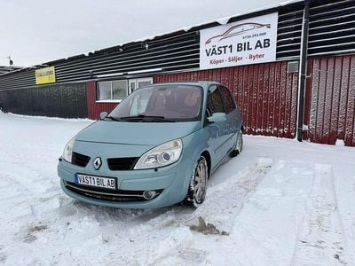 Blå Begagnad 2007 Renault Scénic II Minibuss | 34 900 kr (Marknadspris)