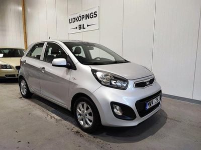 Begagnad Kia Picanto 68 HK (50 kW) 2013 Grå Halvkombi