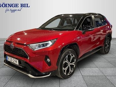 Begagnad Toyota RAV4 Hybrid 185 HK (136 kW) 2021 Röd SUV