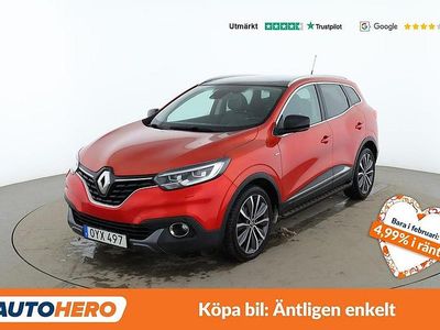 Röd Begagnad 2015 Renault Kadjar Bose Edition SUV | 133 000 kr (Marknadspris)