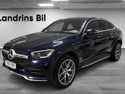 Cavansitblå metallic Begagnad 2023 Mercedes GLC300 AMG line Sportkupé | 559 900 kr (Marknadspris)