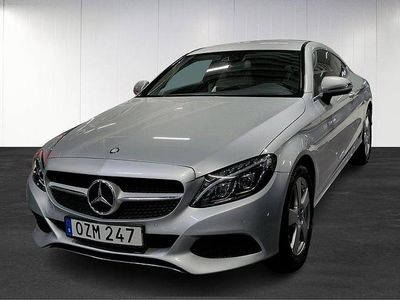 Silver Begagnad 2016 Mercedes C180 Sportkupé | 224 800 kr (Marknadspris)
