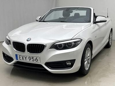 Vit Begagnad 2018 BMW 218 Cab | 102 000 kr