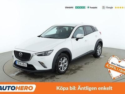 Vit Begagnad 2016 Mazda CX-3 Exclusive-Line SUV | 165 000 kr (Marknadspris)
