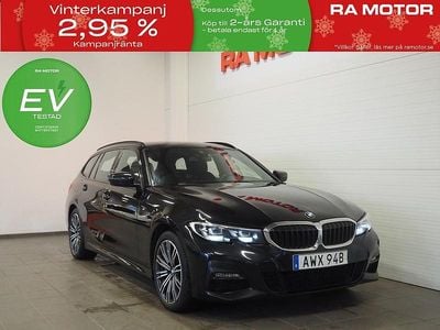 Svart Begagnad 2021 BMW 330e M Sport Kombi | 299 900 kr (Bra pris)