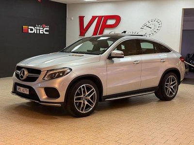 Silver Begagnad 2018 Mercedes GLE400 Sport Edition Sportkupé | 429 800 kr