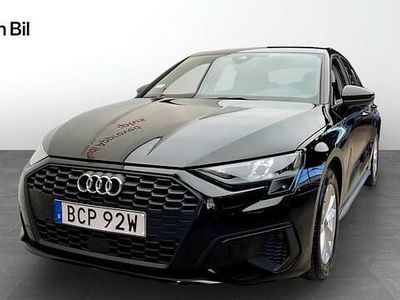 Begagnad Audi A3 Proline 150 HK (110 kW) 2023 Svart Sedan
