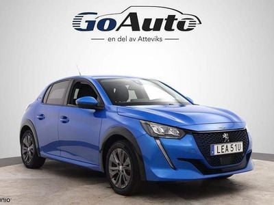 Blå Begagnad 2021 Peugeot e-208 Allure Halvkombi | 159 500 kr (Bra pris)