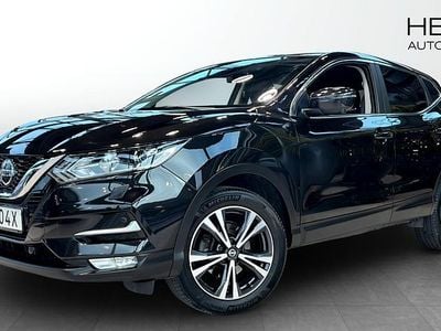Svart Begagnad 2021 Nissan Qashqai N-Connecta SUV | 204 900 kr (Bra pris)
