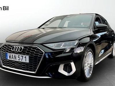 Mytsvart metallic Begagnad 2023 Audi A3 Advanced Plus Sedan | 299 000 kr (Lite dyr)