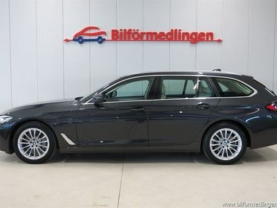 begagnad BMW 530 e xDrive 292hk LCI Navi Drag Skinn Moms 1ägare Svensk