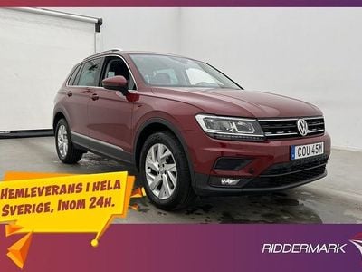 Röd Begagnad 2019 VW Tiguan SUV | 289 900 kr (Marknadspris)