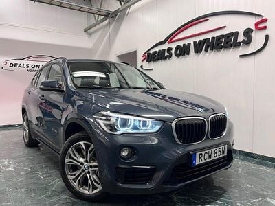 Begagnad BMW X1 Sport Line 190 HK (139 kW) 2017 Grå SUV