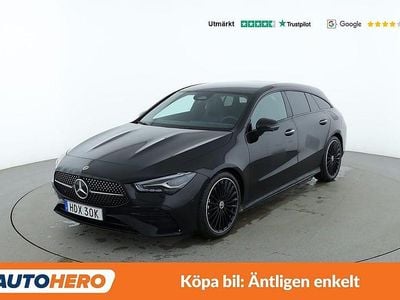 Begagnad Mercedes CLA200 Shooting Brake AMG line 165 HK (121 kW) 2025 Svart Kombi