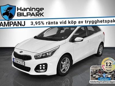 Begagnad Kia Ceed GT-Line 136 HK (100 kW) 2015 Vit Halvkombi