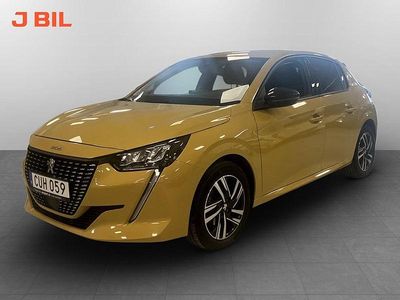 Begagnad Peugeot 208 Allure 101 HK (74 kW) 2022 Gul Halvkombi