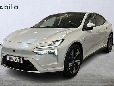 Silver Begagnad 2024 Polestar 4 Long Range Single Motor SUV | 619 900 kr (Marknadspris)