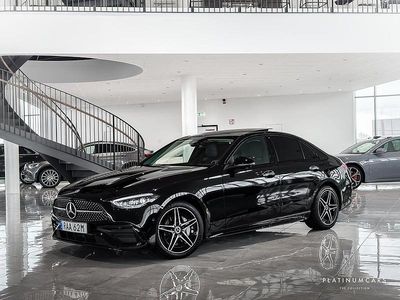 Svart Begagnad 2022 Mercedes C300e AMG Sedan | 459 000 kr (Dyr)