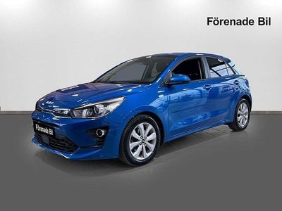 Begagnad Kia Rio Advance 101 HK (74 kW) 2022 Blå Halvkombi