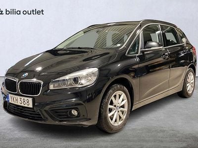 Begagnad BMW 218 Active Tourer Advantage 136 HK (100 kW) 2017 Svart Minibuss