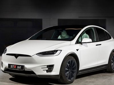 begagnad Tesla Model X Long Range 423hk Autopilot Dragkrok Leasbar