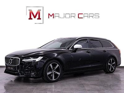 Begagnad Volvo V90 R-Design 190 HK (139 kW) 2017 Svart Kombi