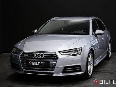 Begagnad Audi A4 S-Line 252 HK (185 kW) 2017 Silver Kombi