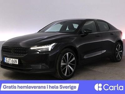 Svart Begagnad 2022 Polestar 2 Plus Halvkombi | 326 900 kr (Bra pris)