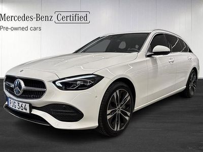 Vit Begagnad 2024 Mercedes C300 Advanced Plus Kombi | 498 000 kr