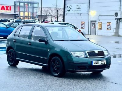 begagnad Skoda Fabia 1.2 Lågmil 1 ägare 2007, Halvkombi