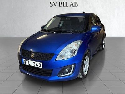 Blå Begagnad 2013 Suzuki Swift Halvkombi | 59 000 kr (Marknadspris)