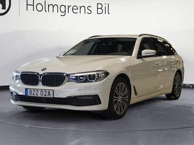 Begagnad BMW 520 Sport Line 190 HK (139 kW) 2020 Vit Kombi