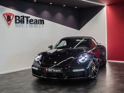 Begagnad Porsche 911 Turbo S Cabriolet 650 HK (478 kW) 2022 Svart Cab