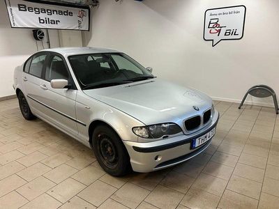 Begagnad BMW 318 143 HK (105 kW) 2002 Ljusgrå Sedan