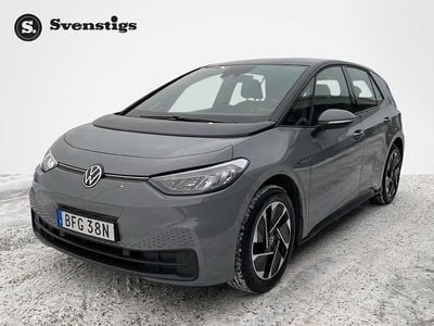 Begagnad VW ID.3 Pro Performance 150 kW (204 HK) 2022 Moonstone grey Halvkombi