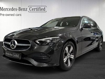 Grå Begagnad 2021 Mercedes C220 Avantgarde Kombi | 339 900 kr