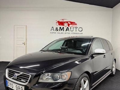 Svart Begagnad 2007 Volvo V50 R-Design Kombi | 39 700 kr (Marknadspris)