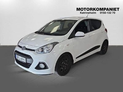 Begagnad Hyundai i10 67 HK (49 kW) 2016 Vit Halvkombi