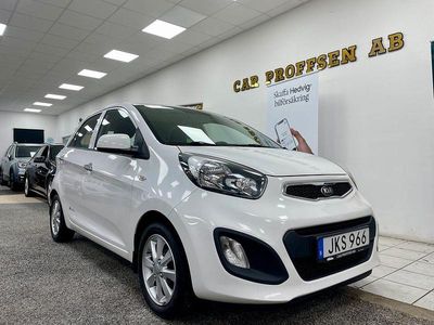 Begagnad Kia Picanto 68 HK (50 kW) 2015 Vit Halvkombi
