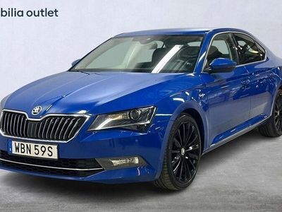 begagnad Skoda Superb 2.0 TDI 4x4 L&K 190hk Navi Drag CANTON Läder