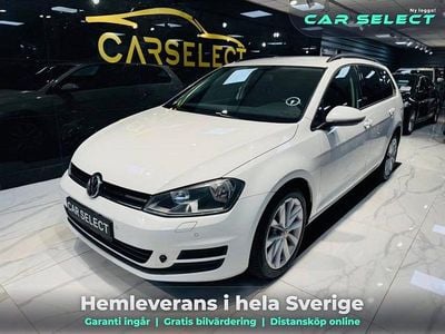 Vit Begagnad 2014 VW Golf VII Kombi | 118 900 kr (Marknadspris)