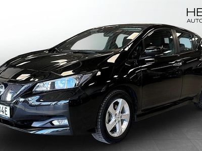 Svart Begagnad 2022 Nissan Leaf Acenta Halvkombi | 184 900 kr (Marknadspris)