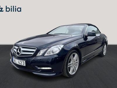 begagnad Mercedes E200 E 200 Cabriolet BECabriolet BlueEFFICIENCY AMG/Cab/AIRSCARF/SE SPEC 2013 Blå